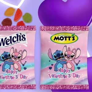 Valentine's Day Party Candy Pack - Pink and Blue set of 15